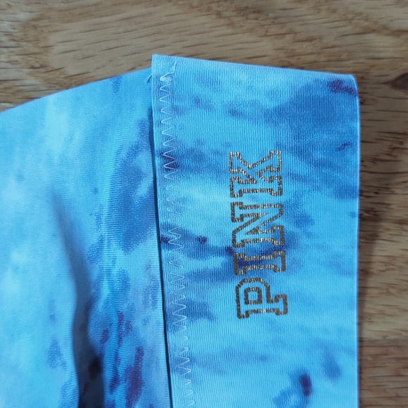 PINK. Marble Bonded Strappy Bralette. Size XS. - Picture 4 of 6